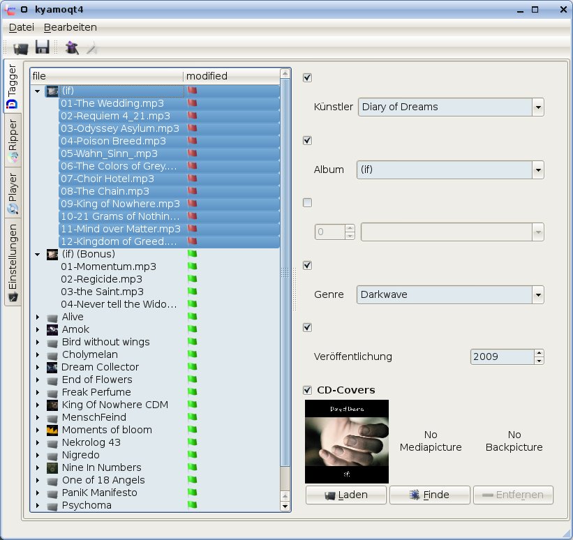 Screenshot new filetree