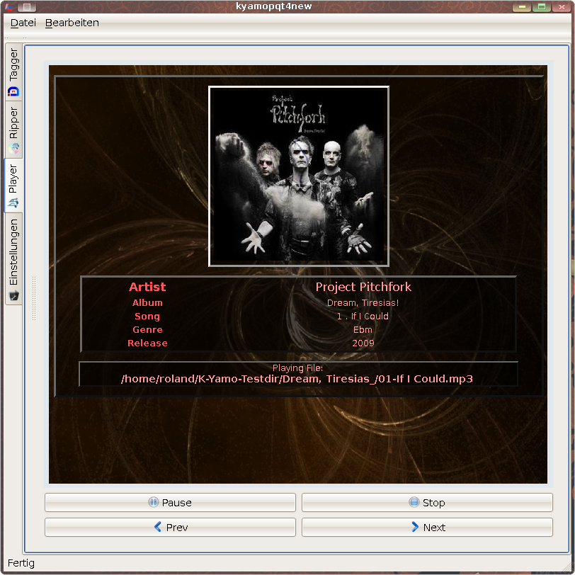 Screenshot player